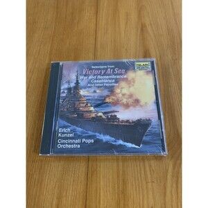Victory at Sea War Remembrance Casablanca Erich Kunzel Cincinnati Pops Telarc CD